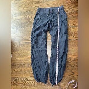 Lululemon Dance Studio Pant, lined, size 8, Coal color, regular length